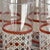 Small Mid-20th Century Woven Cane Pattern Tumblers — Set of 8 For Sale - Image 13 of 17