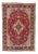Mid 20th Century Mid-Century Vintage Persian Tabriz Handmade Wool Rug For Sale