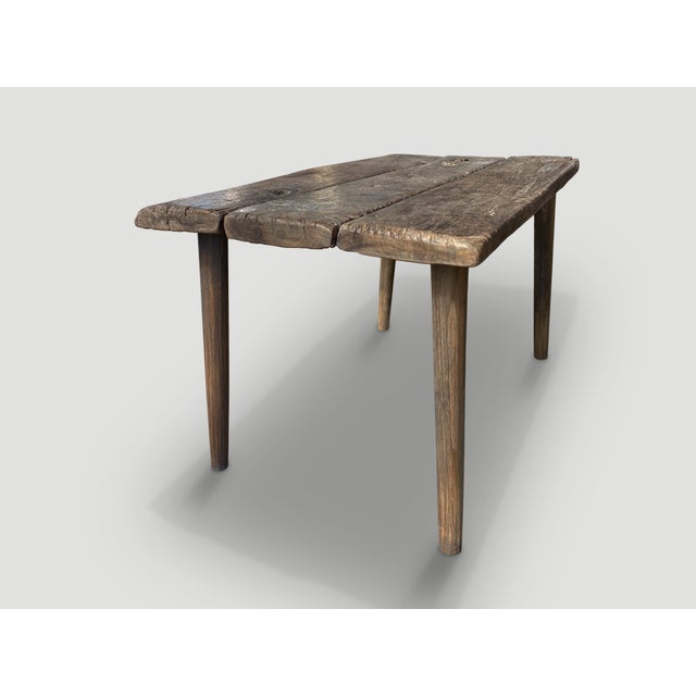 Brown Andrianna Shamaris Wabi Sabi Console or Side Table For Sale - Image 8 of 18