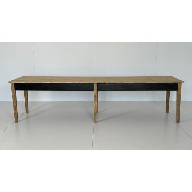 French Rustic Country House Table, 1940s For Sale - Image 10 of 10