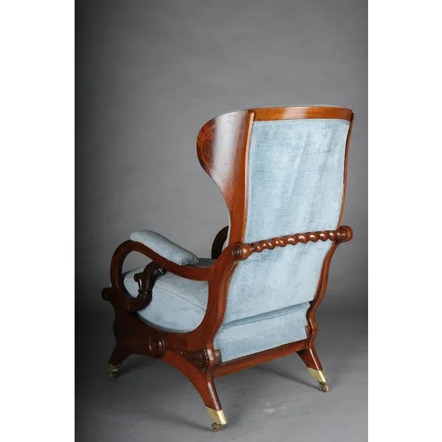 Transformable Lounge Chair in Mahogany by Schinkel, 1825 For Sale - Image 11 of 18
