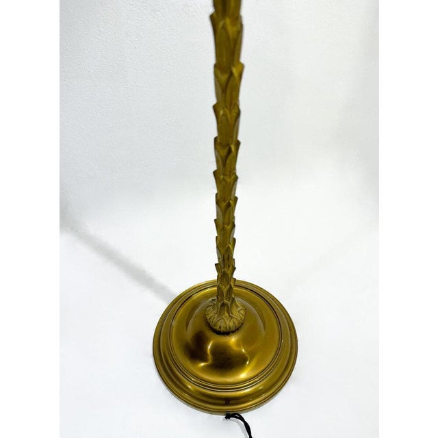 Mid-Century Brass Floor Lamp by Maison Baguès, France, 1950s This piece is attributed to the mentioned designer/maker. It...