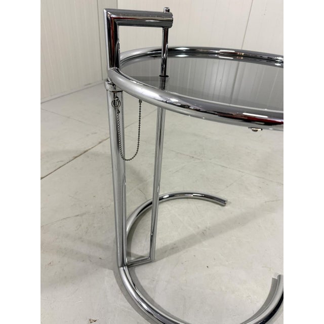 Adjustable Side Table by Eileen Gray for Vereinigte Werkstätten, 1970s For Sale - Image 10 of 17