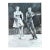 Vintage Black and White Dance Portrait on Canvas For Sale