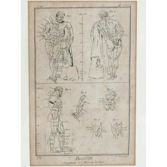 Diptych With Two Antique Engravings by Benoît-Louis Prévost For Sale In New York - Image 6 of 9