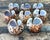 Vintage Sliced Shell Napkin Holders - Set of 8 For Sale - Image 10 of 12