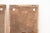 Traditional Pair of Vintage 7.5 In. Yale & Towne Brass Door Back Plates For Sale - Image 3 of 3