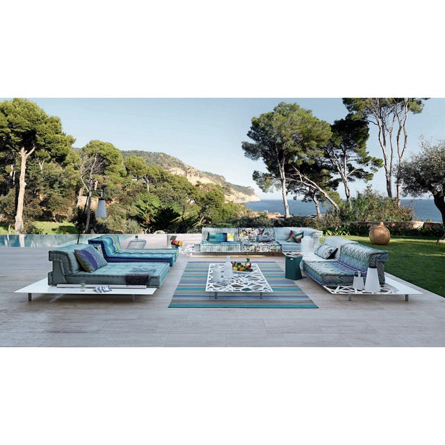 Mid-Century Modern 5 Piece Outdoor Mah Jong Sofa Set by Hans Hopfer for Roche Bobois For Sale - Image 3 of 18