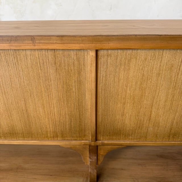 Lucy Reclaimed Elm Wood Console With 18 Drawers in Natural Finish For Sale - Image 14 of 16