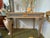 18th Century Neapolitan Console Table. Offered is an outstanding Italian Louis XVI painted and giltwood console table with...