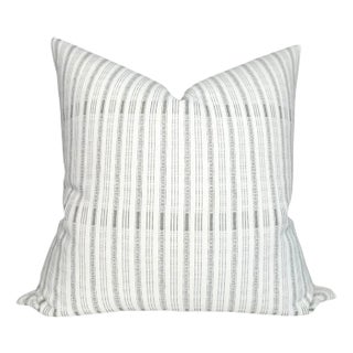 Ilu Pillow Cover in Charcoal, 20x20 Pillow For Sale