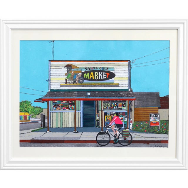 "Santa Cruz Market" Original Artwork by Fabio Coruzzi For Sale - Image 11 of 11
