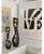 Gold Bronze White Gold Leaf Vase by Reda Amalou Design For Sale - Image 8 of 14