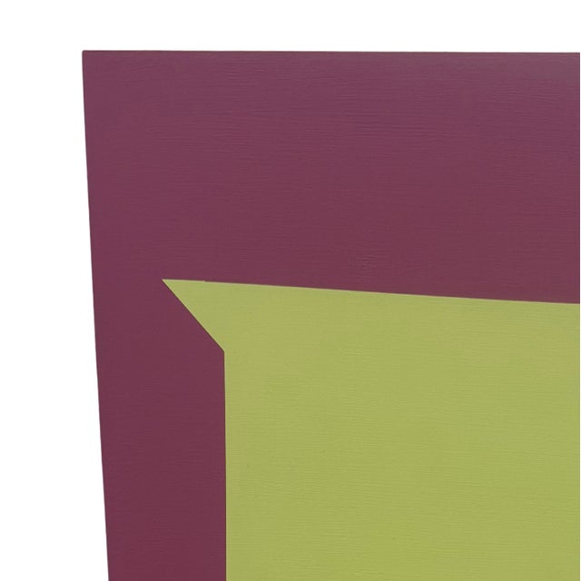 Contemporary Painting Night Shapes 2 by Emily Bartolone For Sale - Image 4 of 4