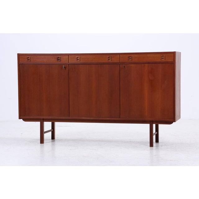 1960s Vintage Teak Highboard, 1960s For Sale - Image 5 of 18