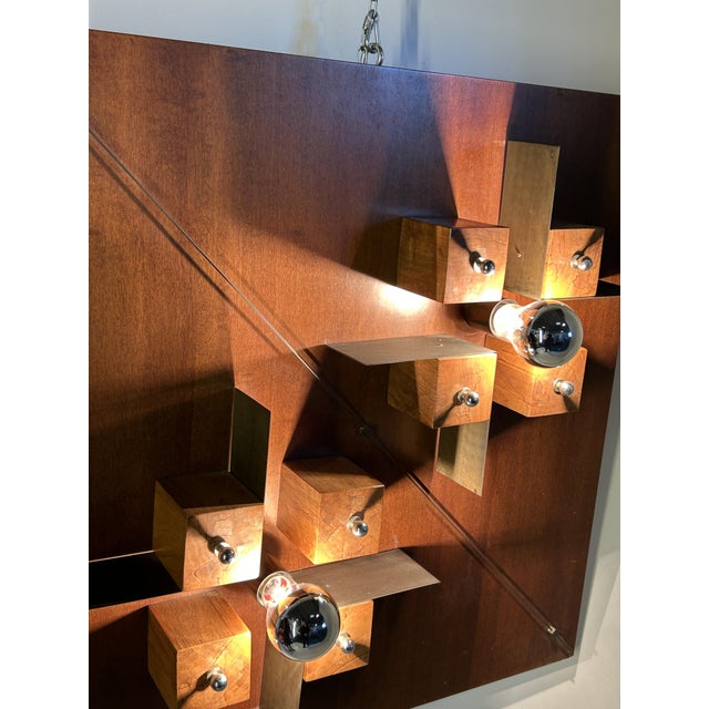 Large Arabesque Light Panel from Hit Proposal, 1970s For Sale - Image 17 of 18