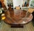 Late 20th Century Art Deco Macassar Ebony Round Dining Center Table, Beautifully Veneered Wood For Sale - Image 9 of 9