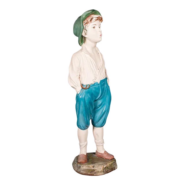 1930's Vintage Whistling Boy Figure For Sale