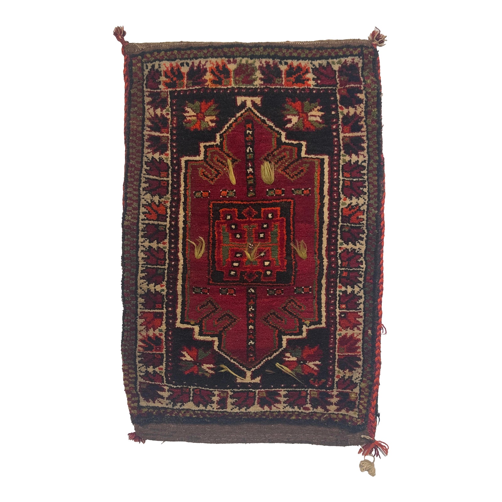 Set of Three 1930s–1940s Elazığ Harput Rugs, Handwoven Wool, Natural ...