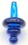Empoli Mid 20th Century Cobalt Blue Bottle Stopper For Sale - Image 4 of 9