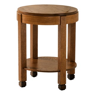 Dutch Amsterdamse School Side Table, 1930s For Sale