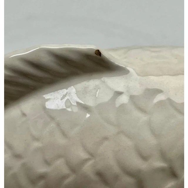 Ceramic Glazed Fish Sculpture, Italy, 1950s For Sale - Image 9 of 11