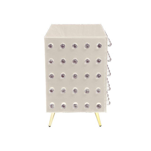 Not Yet Made - Made To Order Murano Italian White Cabinet from Justfurnituress SRL For Sale - Image 5 of 5