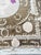 Mid-Century Modern Boho Embroidered Neutral Tan Suzani Wall Decor, 4'8'' X 5'4'' For Sale - Image 3 of 9