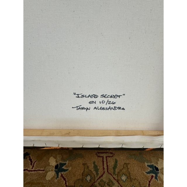 2010s Taryn Alessandro Island Secret Limited Original Print, Certificate For Sale - Image 5 of 11