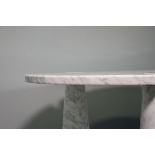 Angelo Mangiarotti Large Vintage Dining Table by Angelo Mangiarotti for Skipper, 1970 For Sale - Image 4 of 15