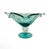 Murano Vintage Murano Italy Art Glass Footed Pedestal Centerpiece Compote Bowl Large. For Sale - Image 4 of 9