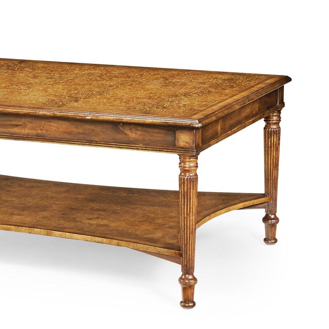French Parquetry Coffee Table For Sale - Image 4 of 5
