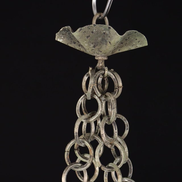 20th Century Metal Chandelier, Italy For Sale - Image 4 of 8