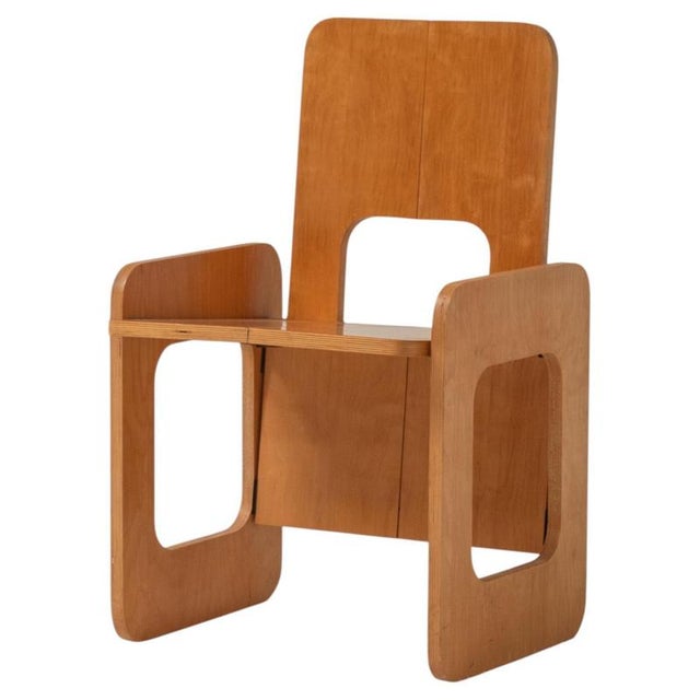 La Prora Folding Chair by Anonima Design for Bonetto, Italy, 1970s For Sale - Image 13 of 13