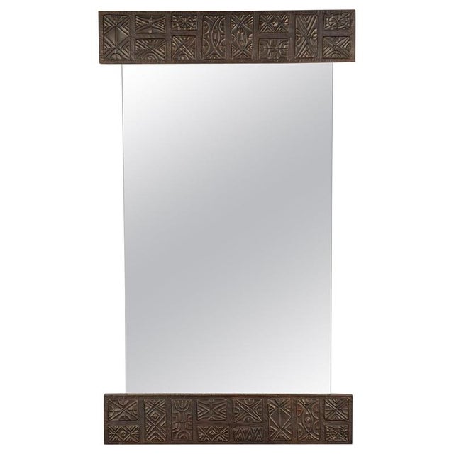 Large Handcrafted Copper Wall Mirror attributed to Santambrogio & De Berti, Italy, 1965 For Sale - Image 13 of 13