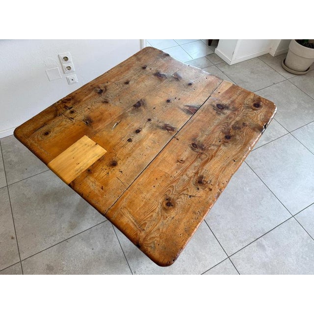 Large Biedermeier Desk with Leather For Sale - Image 18 of 18