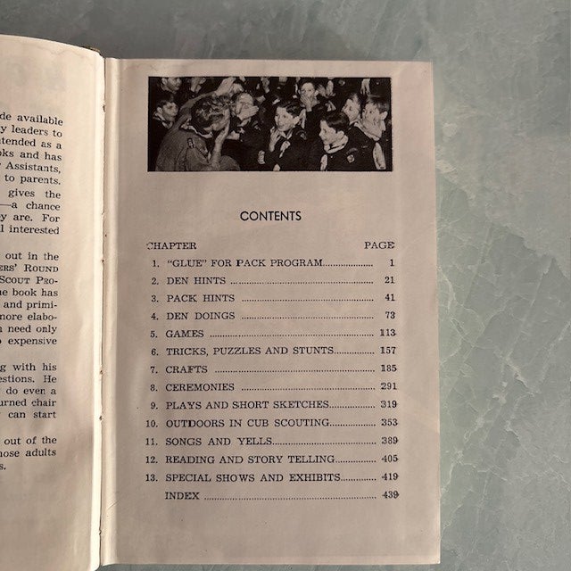 Traditional 1950s How Book of Cub Scouting Boy Scouts of America For Sale - Image 3 of 6