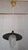 Mid-Century Yellow and Black Lantern-Shaped Pendant Light with White Lined Glass Shade, 1960s For Sale - Image 6 of 7