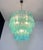 Large Turquoise Murano Glass 3-Tier Tube Chandelier from Venini, 1990s For Sale - Image 10 of 18