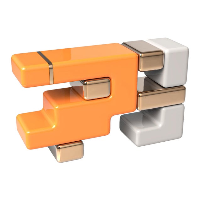 Not Yet Made - Made To Order "Candice" Console With Bronze and Stainless Steel, Handcrafted For Sale - Image 5 of 10