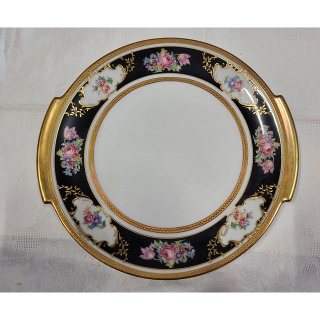 Gold-Plated Service from L' Ancienne Manufacture Royale de Limoges, France, 1980s, Set of 75 For Sale - Image 16 of 18