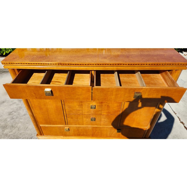 1980s Hickory White Biedermeier Dresser From Genesis Collection For Sale In Miami - Image 6 of 18