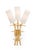 Chelsea House Inc Chelsea House Triple Dyers Sconce For Sale - Image 4 of 4