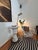 Art Deco Vintage Plaster Tassel Side Table For Sale - Image 3 of 5