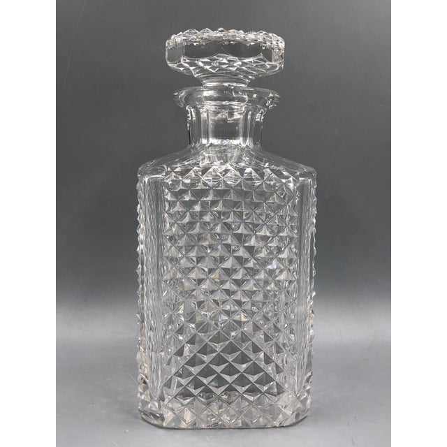 Whiskey Carafe in Diamond Cut Lead Crystal from Riedel, 1980s For Sale - Image 11 of 11