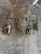 Design Plus Gallery presents a Pair of Pimlico Double Swing Arm Wall Lamps by Chapman & Myers for Visual Comfort. Each...
