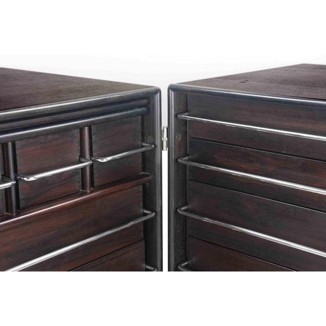 Chest of Drawers Modules by Fabio Lenci for Bernini, 1970s, Set of 2 For Sale - Image 3 of 10