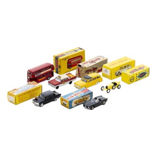 Vintage European Miniature Cars, Set of 6 For Sale