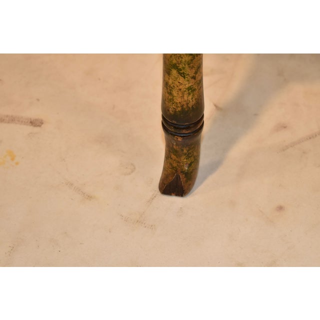 Wood Circa 1960's Chinoiserie Side Table From England For Sale - Image 7 of 13