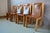 Vintage Brutalist Table and Chairs by Luigi Gorgoni for Maison Regain, 1980s, Set of 5 For Sale - Image 6 of 18